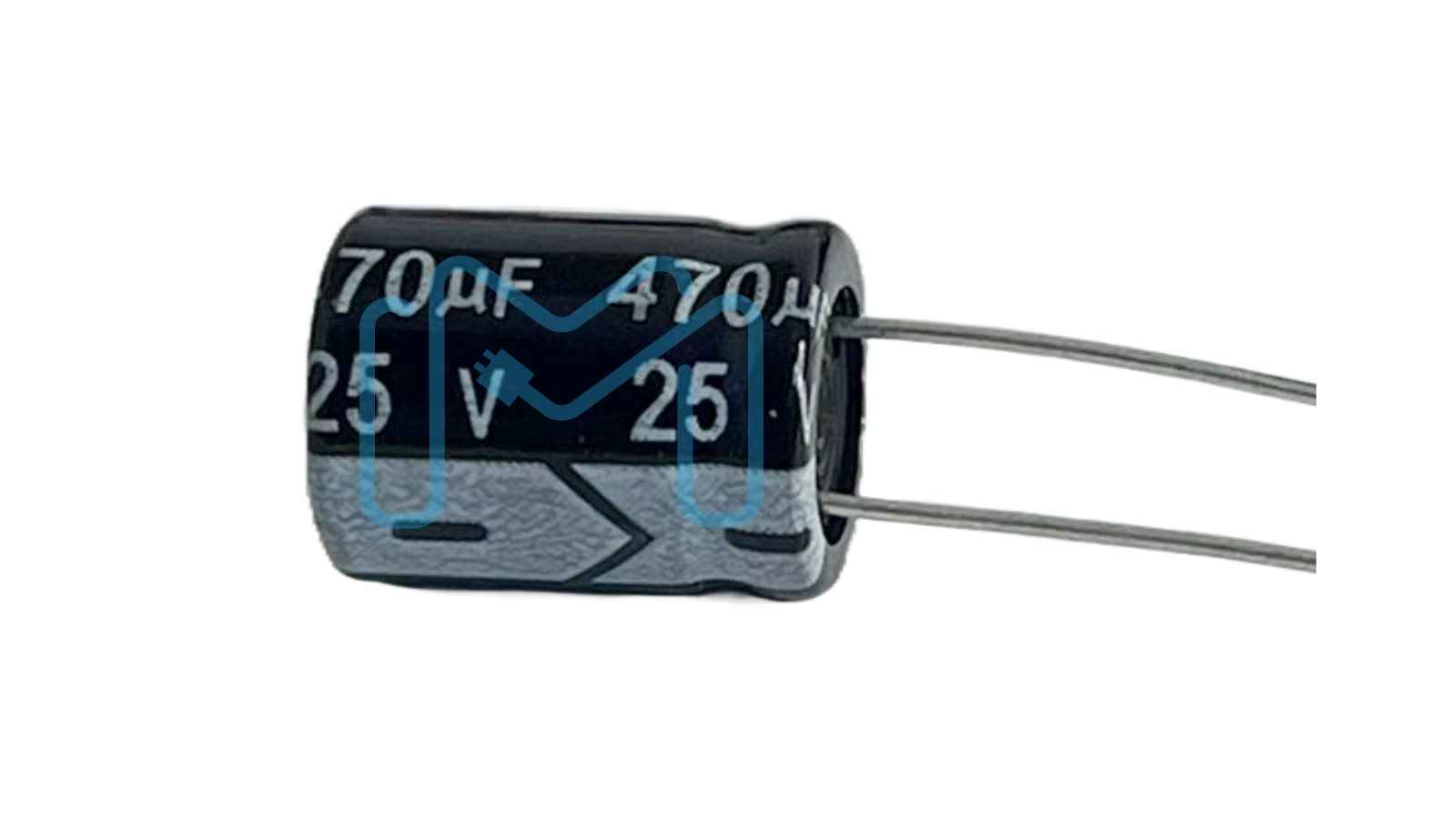 thumbnail image 2 of 80-Piece 25V Aluminum Electrolytic Capacitor Kit – 8 Values (10uF To 470uF), 105°C, Radial Lead 2 of 6