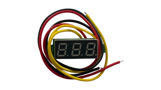 0.28-inch digital voltmeter module with three wires