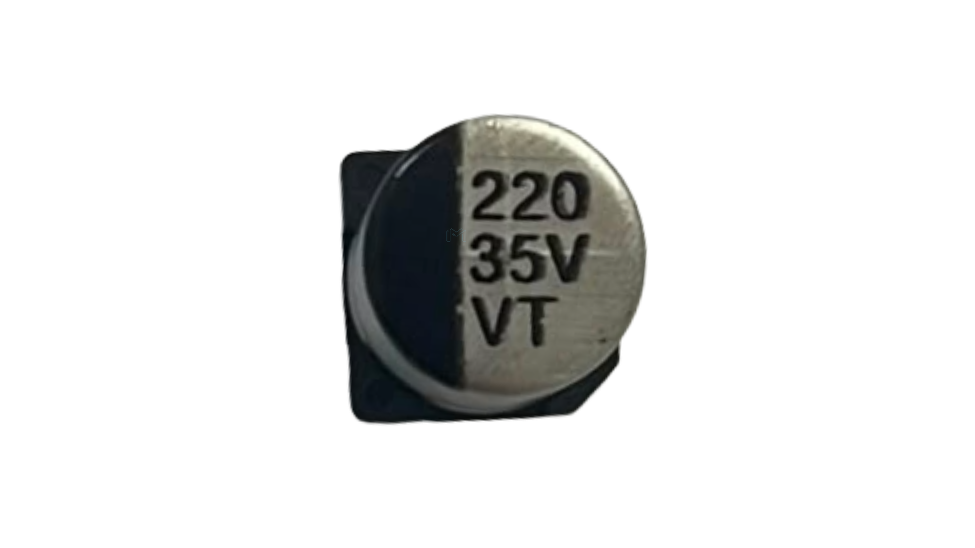 220 µF 35 V SMD aluminum electrolytic capacitor