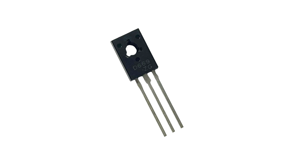 2SD669 | Transistor BJT NPN 120V1.5A TO-126 – Metas Lebanon