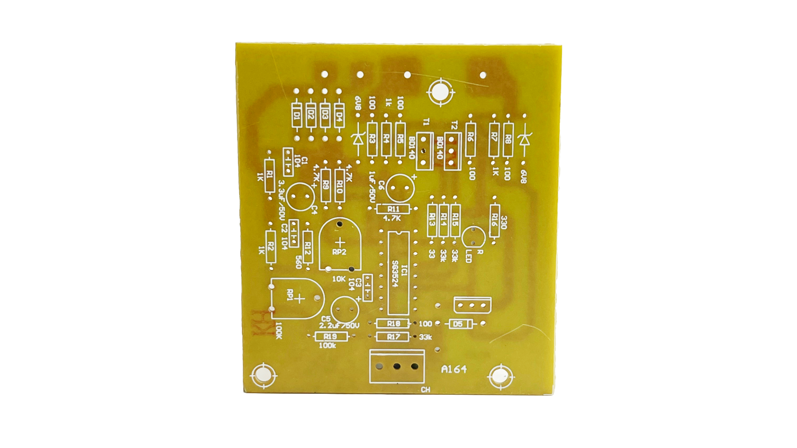 A164 | Empty PCB Board A164 – Metas Lebanon