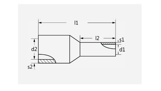 E6012 - Cord End Terminal 6.0mm (CU)