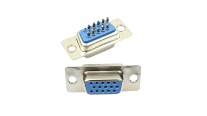 DB15 Female Connector - Solder Type 3 Rows (VGA)