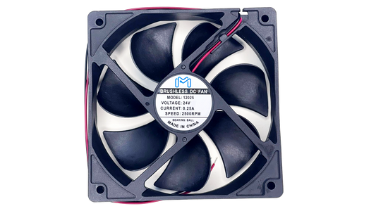 Fan 12X12X2.5cm 24V 2Wire