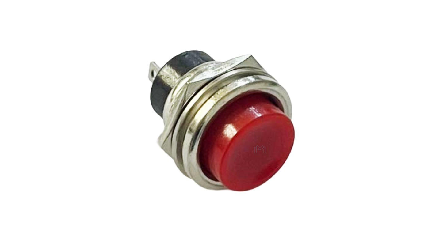 DS-212 | Push Button 16mm 250VAC Red