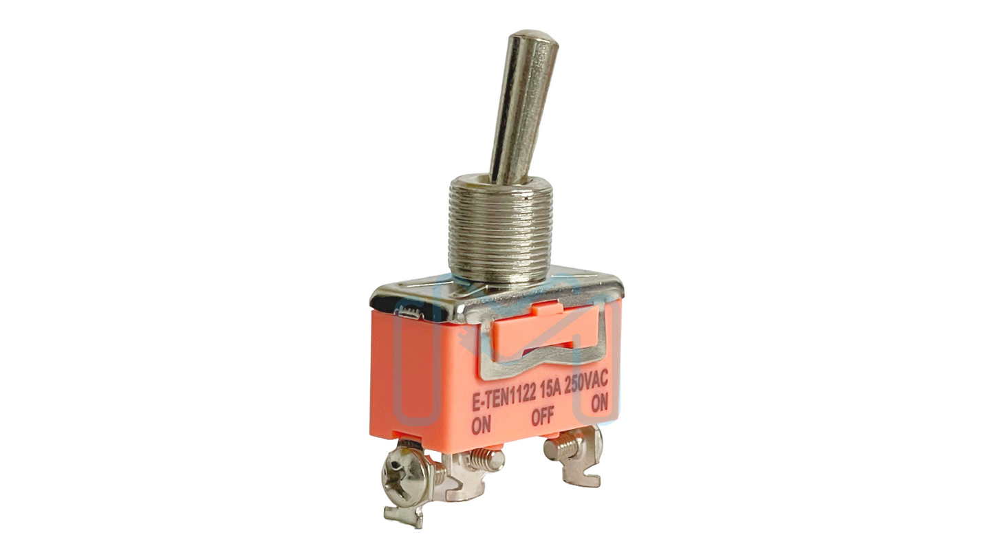 E-TEN1122 | Toggle Switch ON/OFF/ON 3Pin Screw