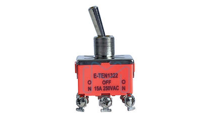 E-TEN1322 | Toggle Switch ON/OFF/ON 6Pin Screw