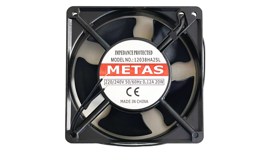 Fan 12X12X3.8cm 220V 2Wire