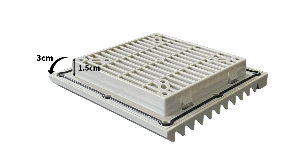 ZL-804 | Fan Filter System for 12x12cm 15x15cm 17x15cm Fans