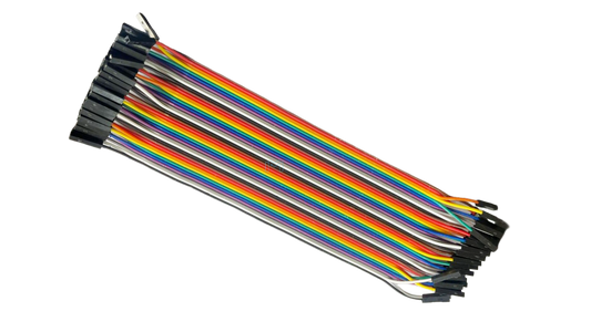 Female to Female Dupont line 40Pins 20cm 2.54mm