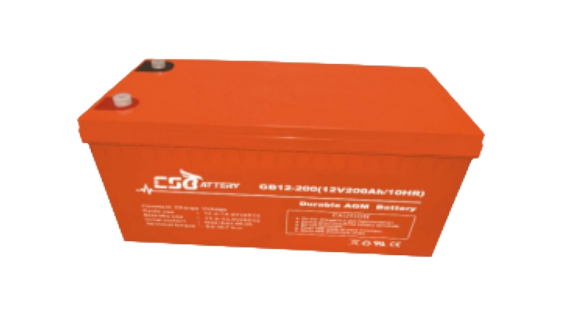 Gb12 GB12-200 | CSB Sealed AGM Battery 12V 200AH – Metas Lebanon