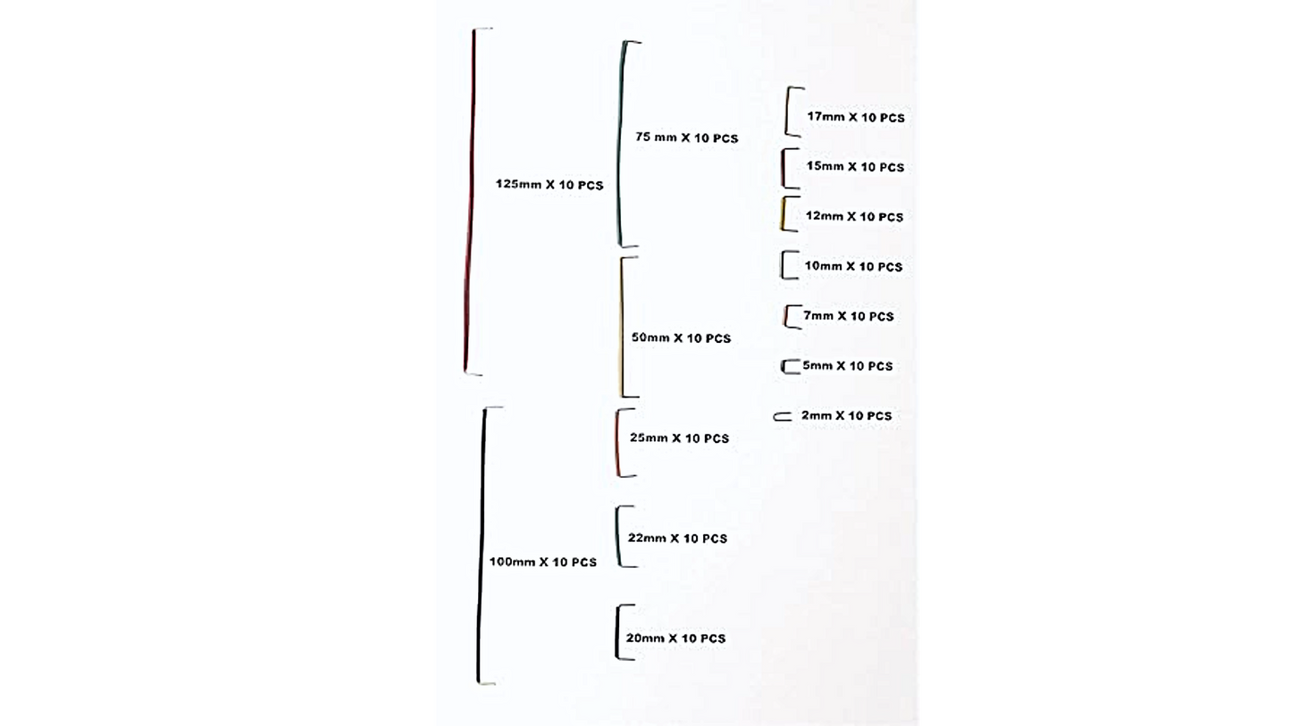 Jumper Wire Kit For Bread Board 140pcs