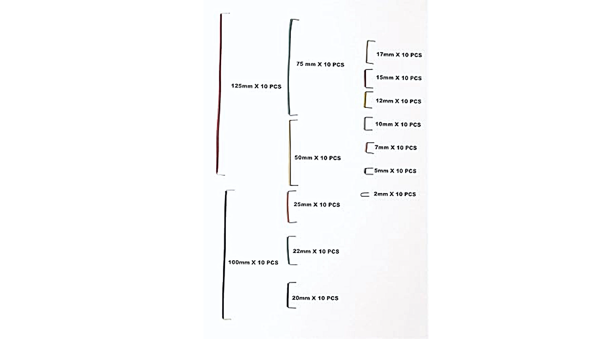 Jumper Wire Kit For Bread Board 140pcs