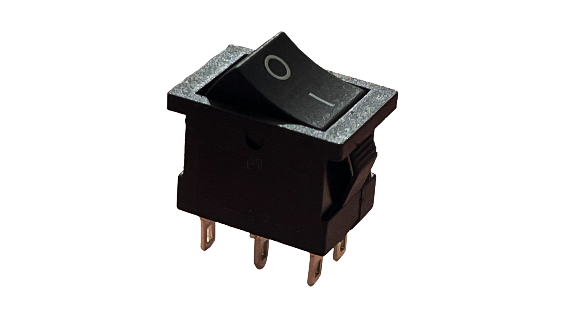 KCD1-202 Black Rocker Switch