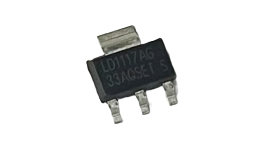 LD1117 3.3 V voltage regulator in SOT-223 package