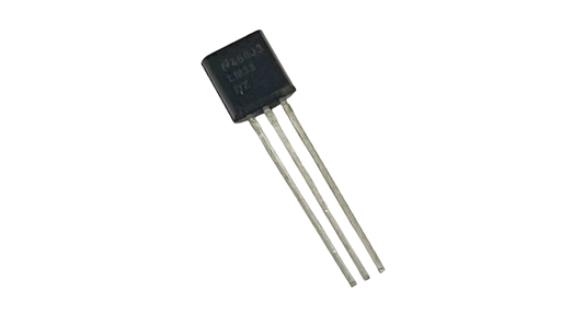Texas Instruments LM35DZ/NOPB analog temperature sensor in TO-92 package