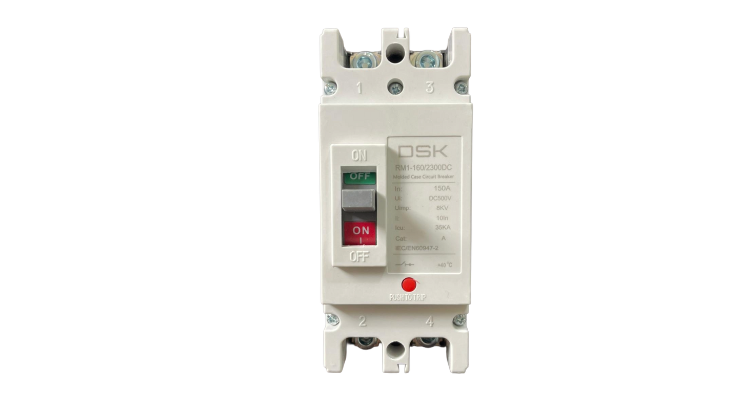 MCCB 150A 500VDC