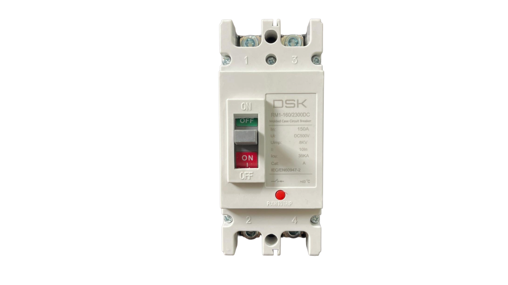MCCB 150A 500VDC