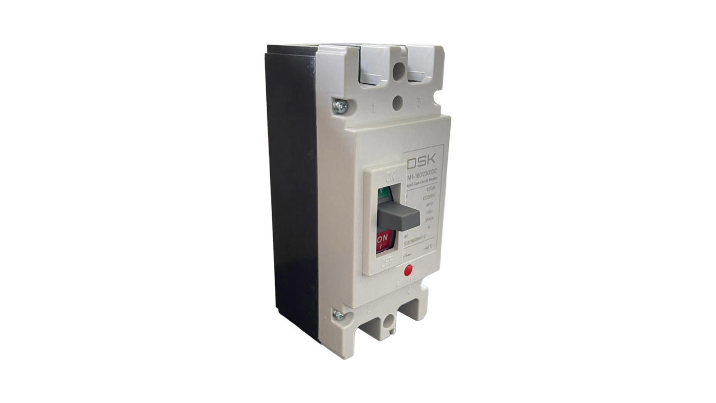MCCB 2P 150A DC