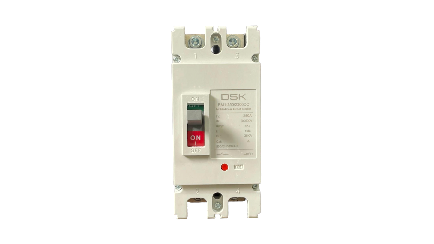 MCCB 2x250A DC