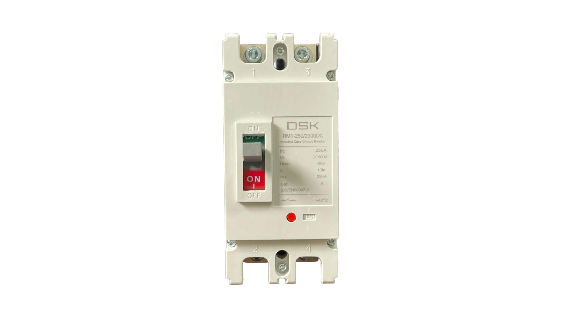 MCCB 2x250A DC