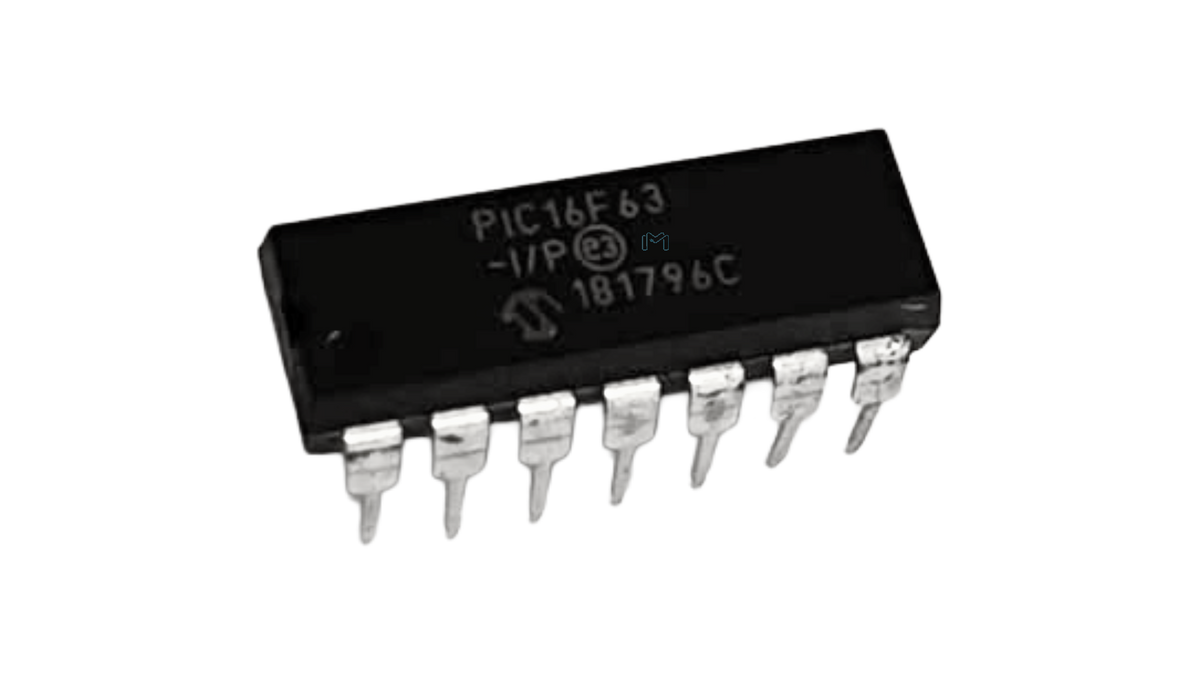 Microchip PIC16F630-I/P 8-bit microcontroller in DIP-14 package