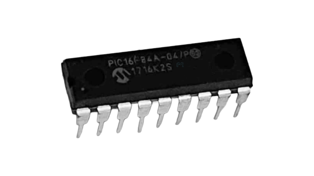 Microchip PIC16F84A-04/P 8-bit microcontroller in DIP-18 package