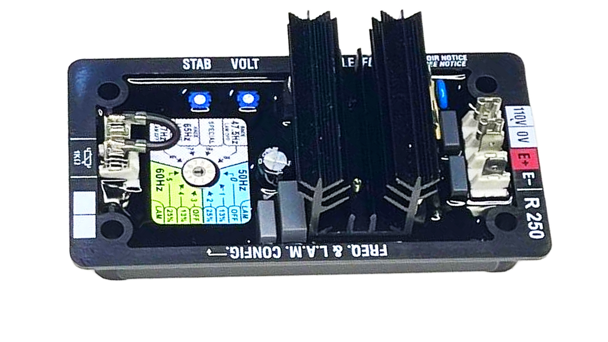 R250 AVR Automatic Voltage Regulator for Generator Alternator – Metas ...