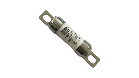 RGS4-100A cartridge fuse with bolted terminals