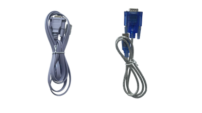 RJ45 to DB9 and USB