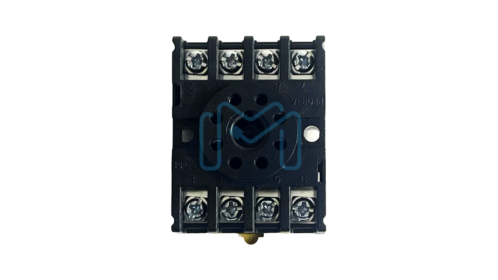 PF083A | Relay Socket 8Pin Round – Metas Lebanon