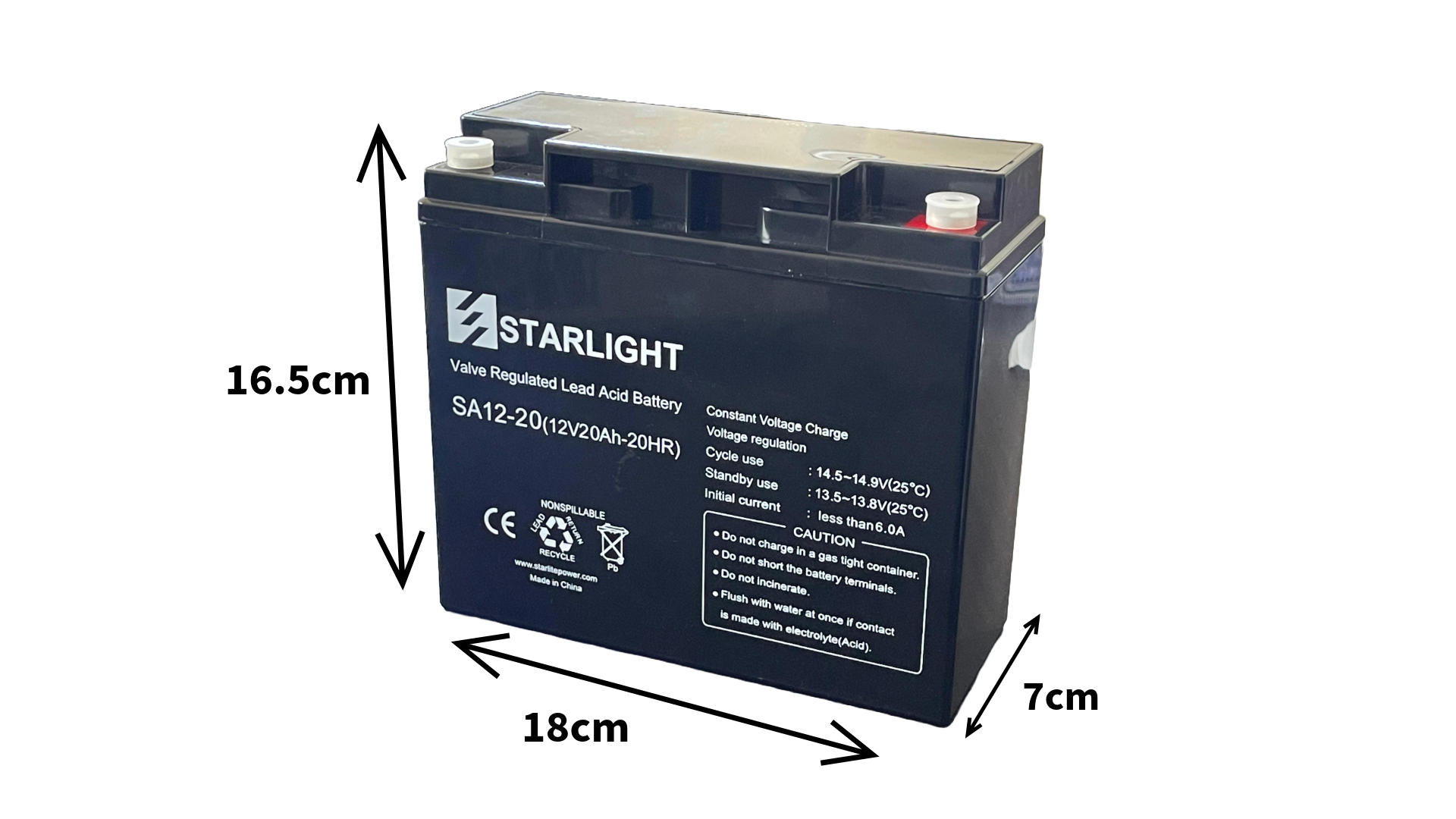 Battery 12V 20AH