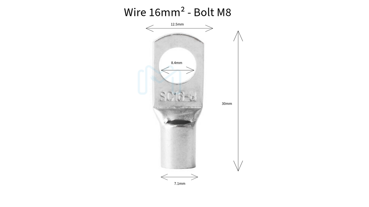 SC16-8 | SC Type Tubular Cable Lugs – Metas Lebanon