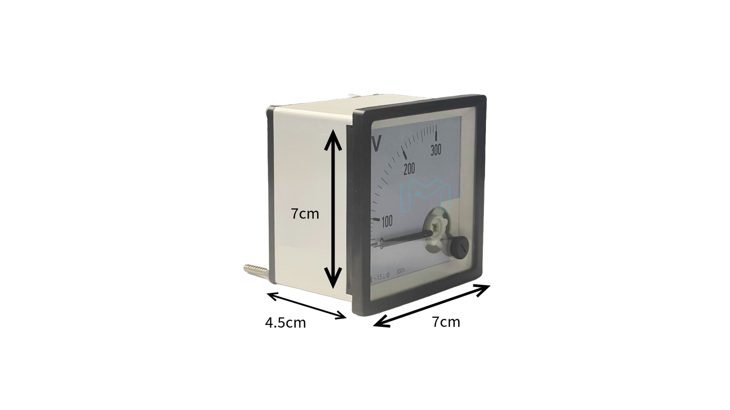 Analog Voltmeter 300V