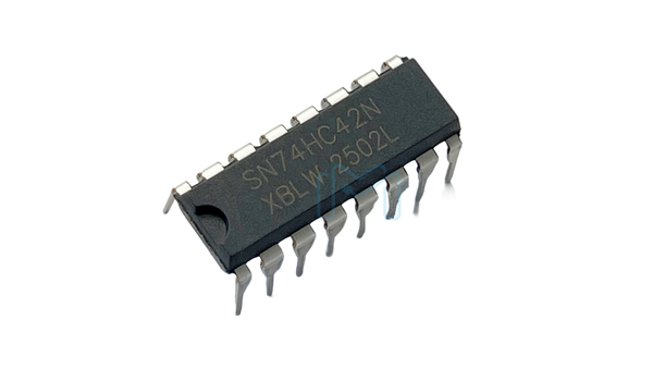 SN74HC42N | IC BCD to Decimal Decoder – Metas Lebanon