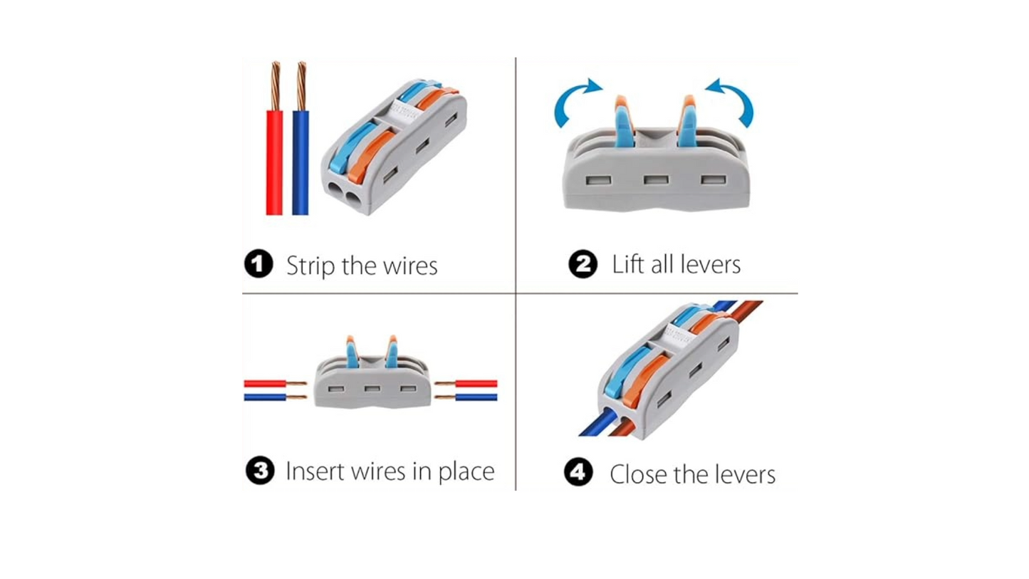 SPL2 | Lever Nuts Wire Connectors