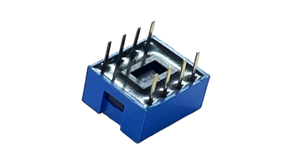 DIP Switch Slide Type - Raised Actuator Blue