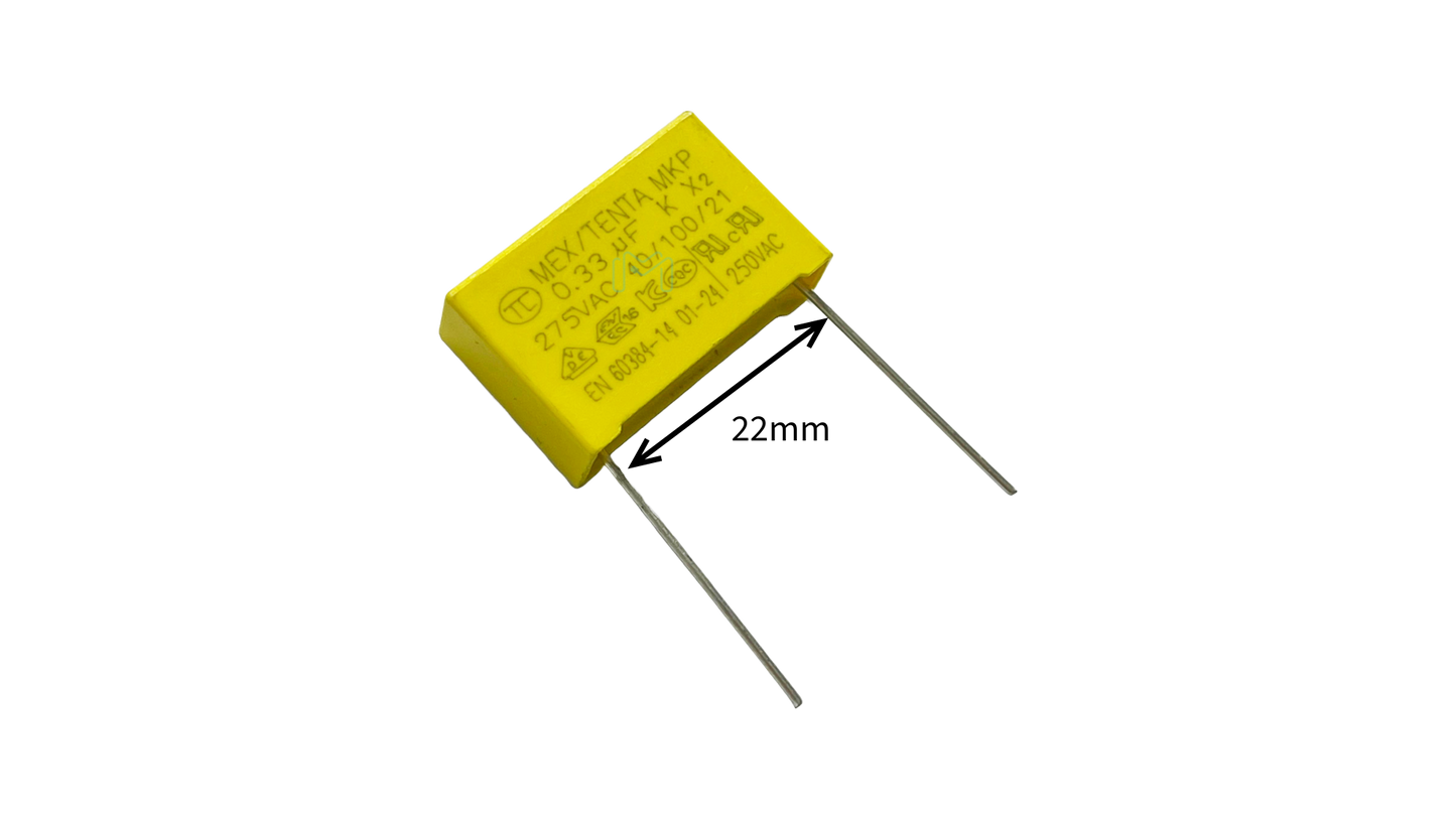0.33uF 275VAC k X2