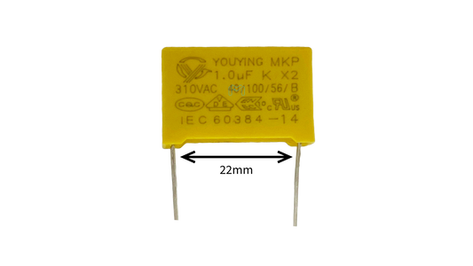 1.0uF K X2 310VAC