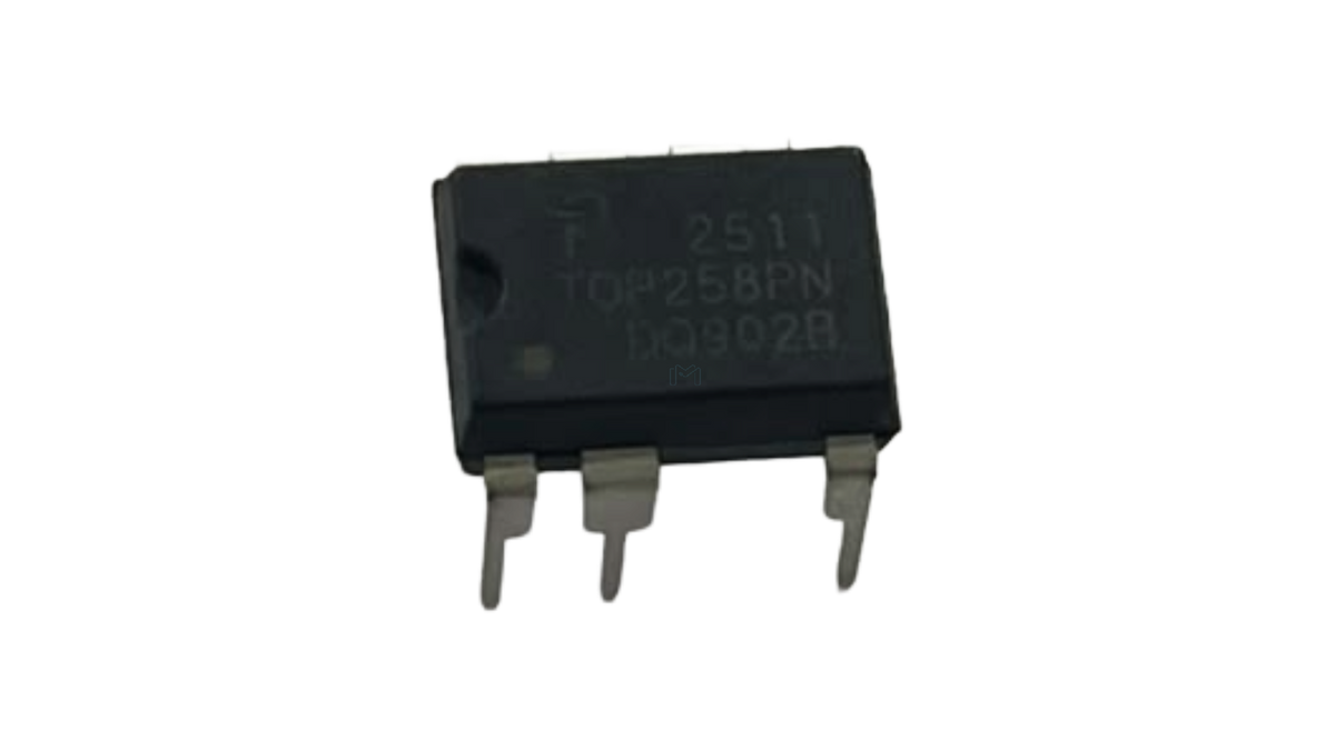 Three-lead power IC marked TOP258PN