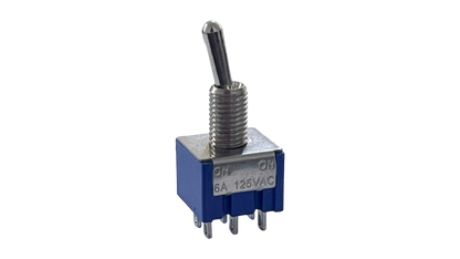 MTS-202 | Toggle Switch ON/ON 6PIN Blue