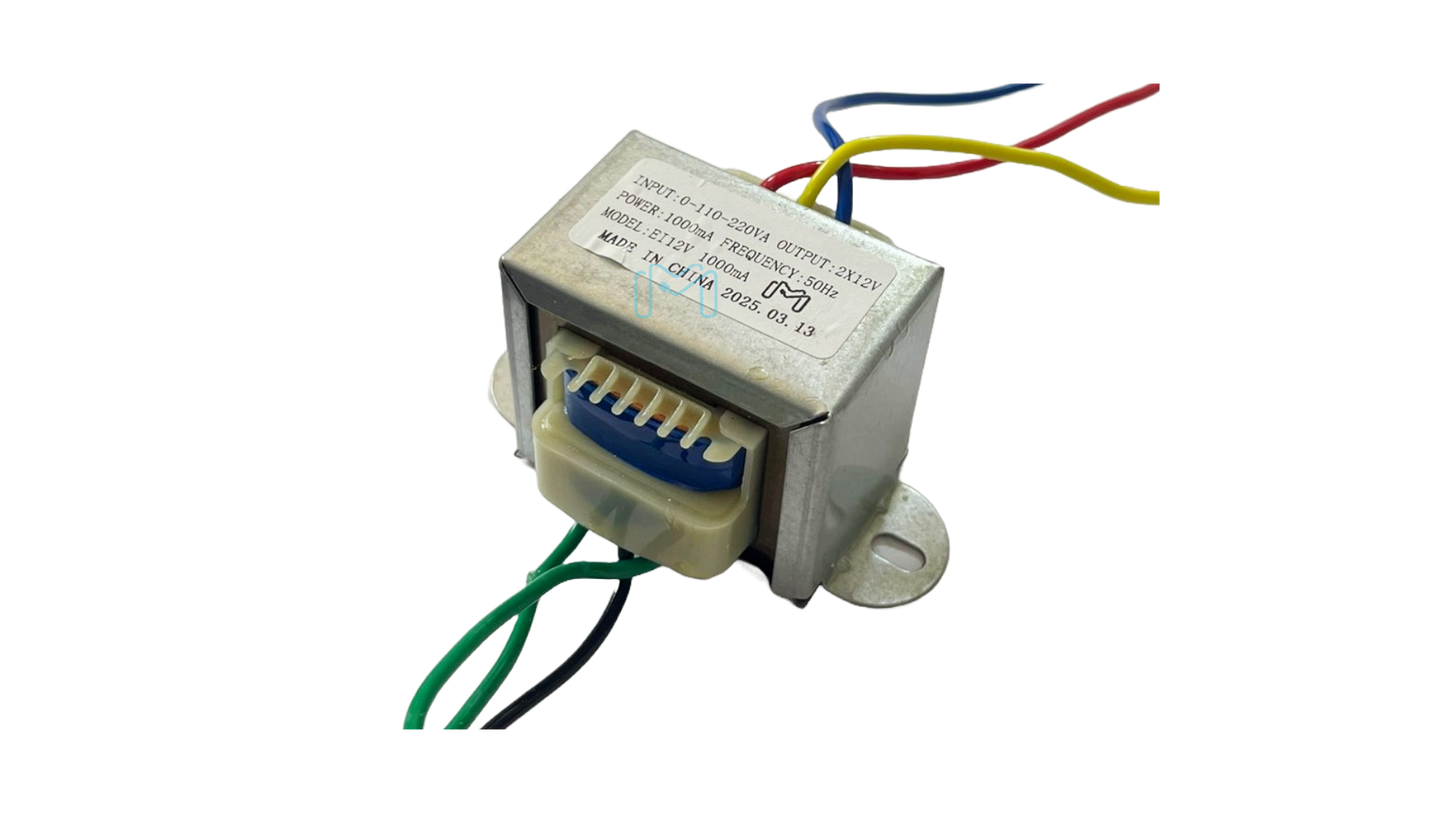 Transformer 110-220V/12-0-12V 1A