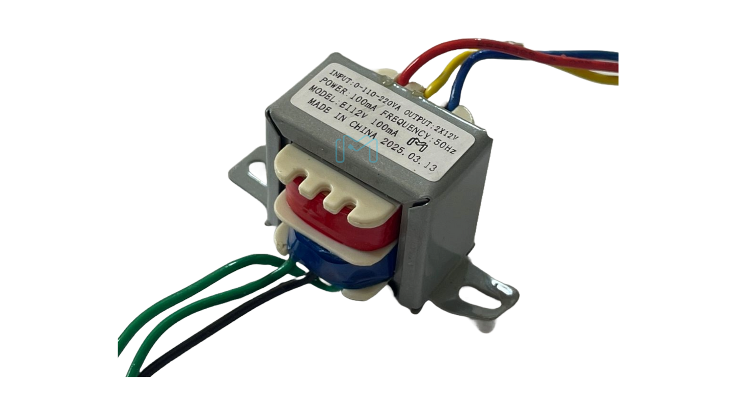 Transformer 110-220V/12-0-12V 100mA