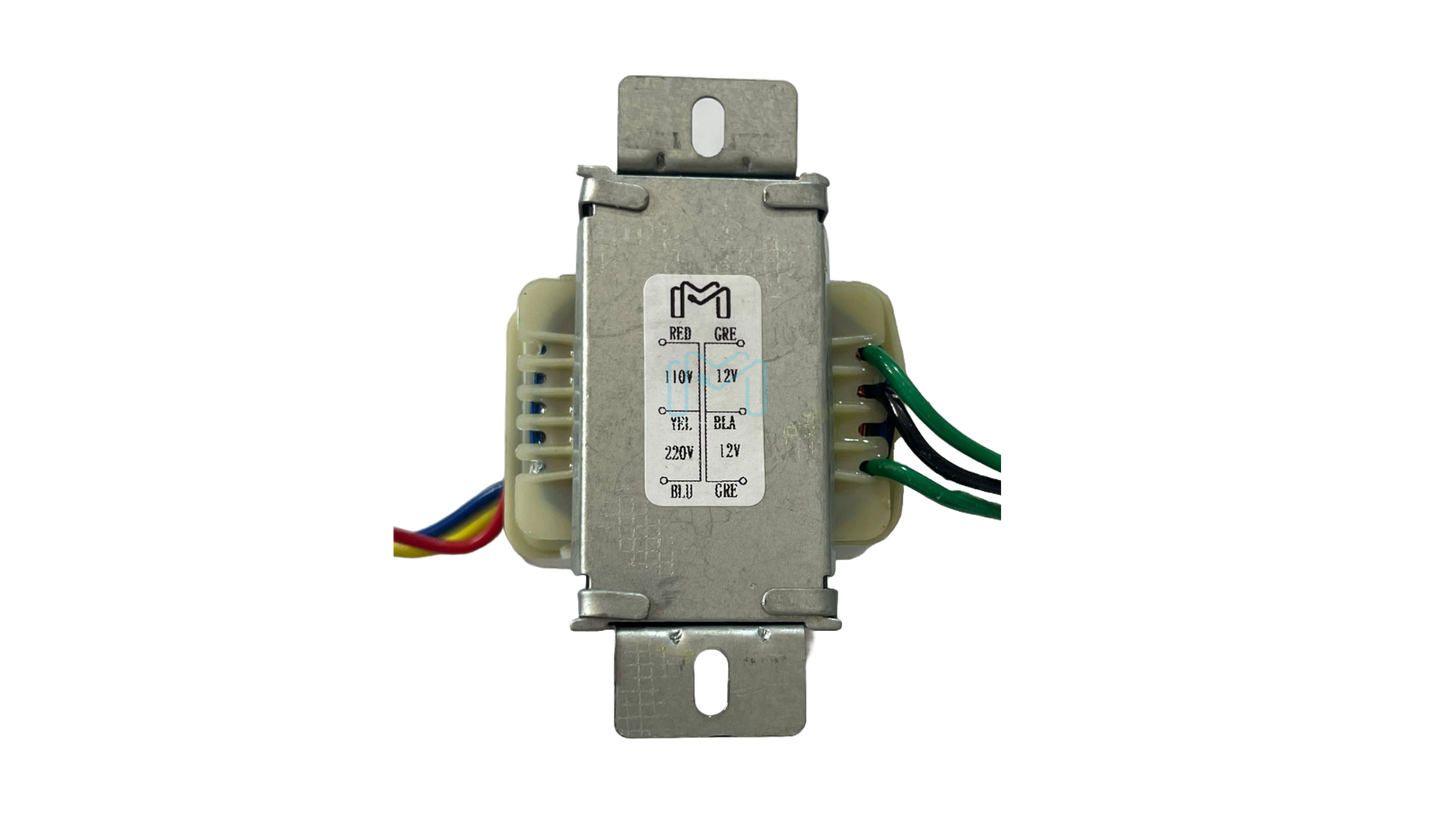 Transformer 110-220V/12-0-12V 2A