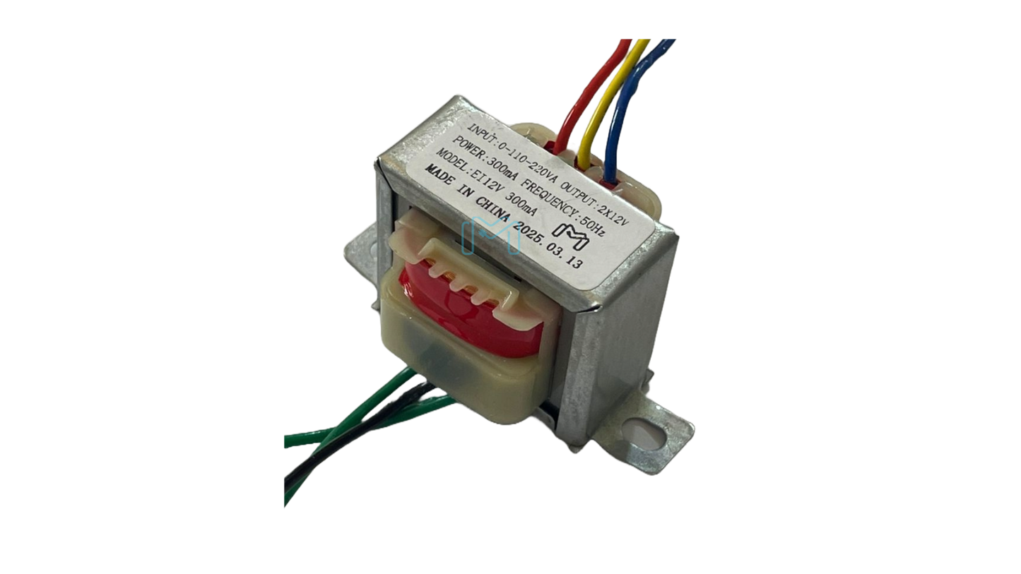 Transformer 110-220V/12-0-12V 300mA