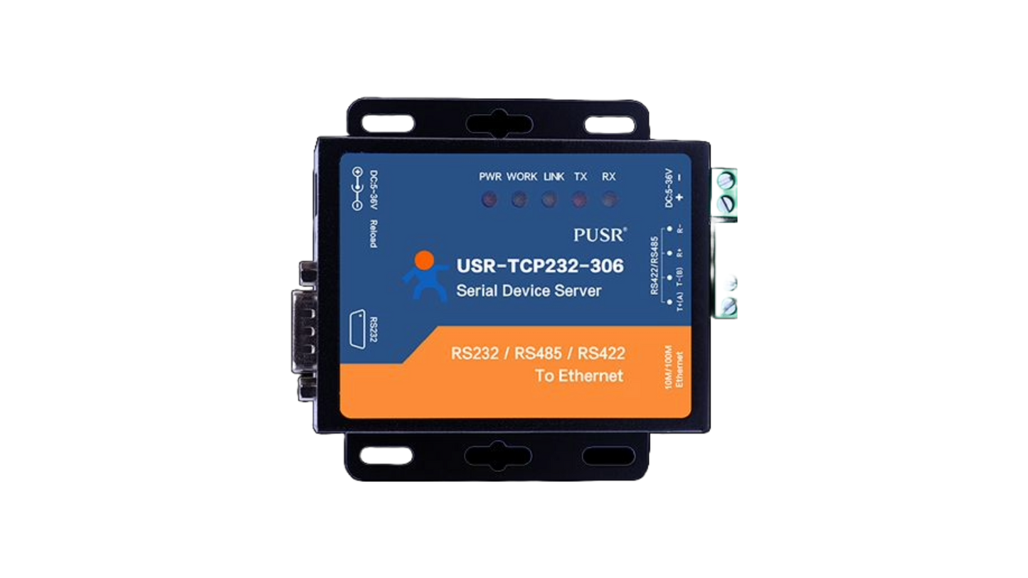 USR-TCP232-306 | RS232/RS485/RS422 to Ethernet