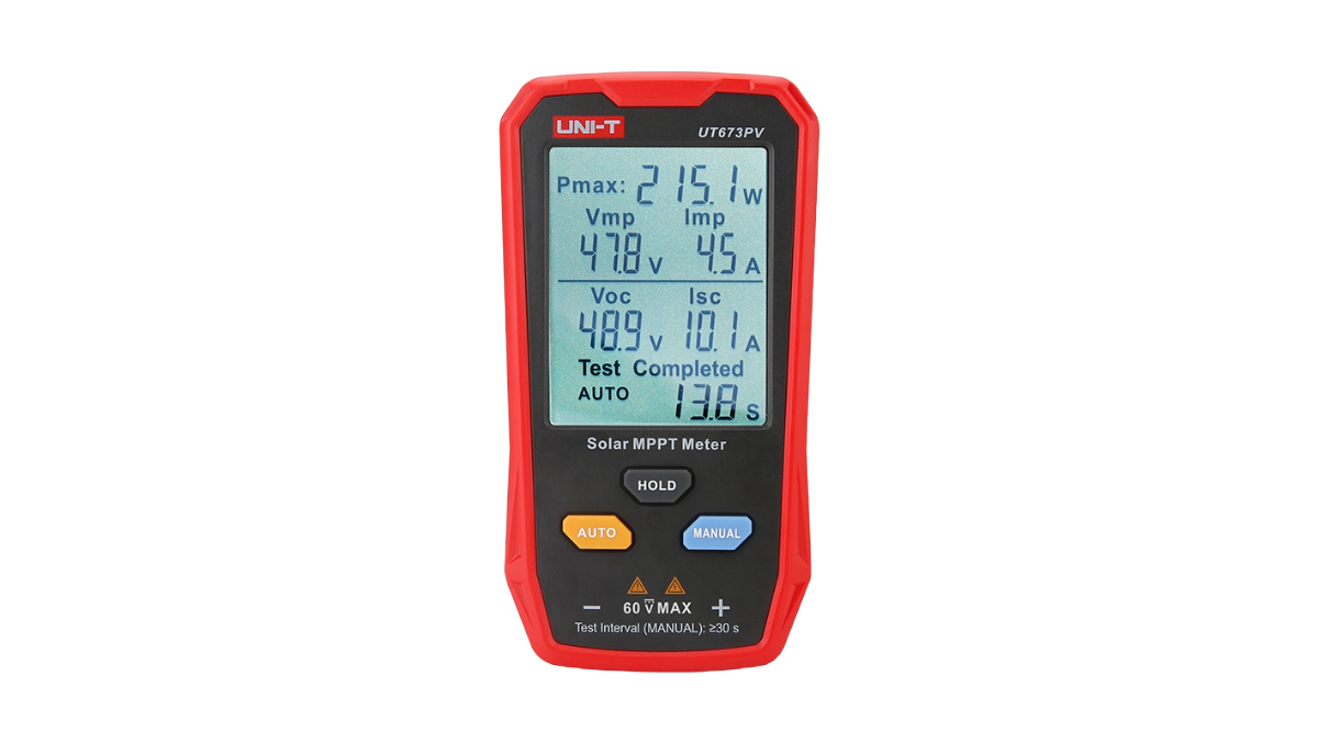UT673PV Solar MPPT Meter
