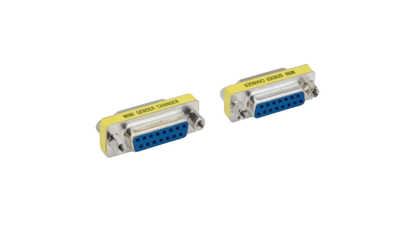 DB15 Female to Female Adapter 2 Rows
