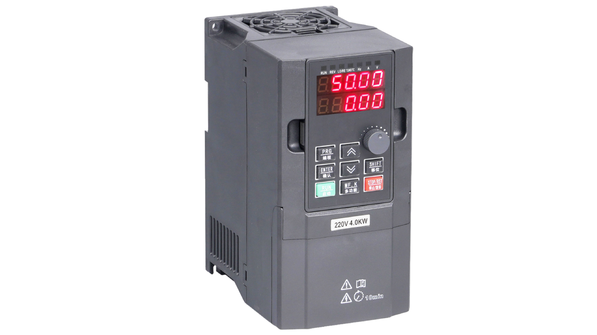 MC9001 frequency converter front view