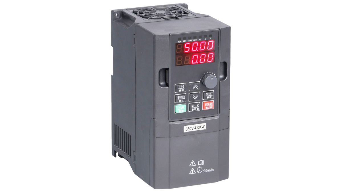 MC9001 frequency converter front view
